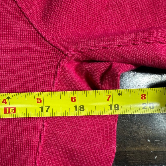 NWT Duluth Trading Co. Women’s Large Sleeve Thermal Waffle Knit Crew Neck Top -M - Picture 5 of 7